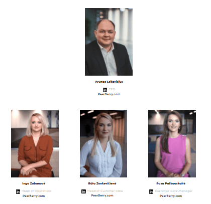 Peerberry team