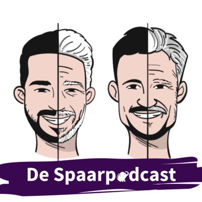 De Spaarpodcast logo