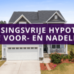 Een aflossingsvrije hypotheek: dit zijn de voor- en nadelen